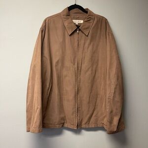 Men's Brown Suede Jacket